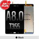 AMPLUS OLED Assembly Replacement for Samsung Galaxy Tab A 8.0 (2015) T355 -White