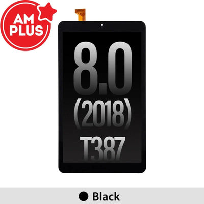 AMPLUS OLED Assembly Replacement for Samsung Galaxy Tab A 8.0 2018 T387 - Black - MyMobile