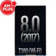AMPLUS OLED Display Screen for Samsung Galaxy Tab A 8.0 (2017) (T380, Wi-Fi)