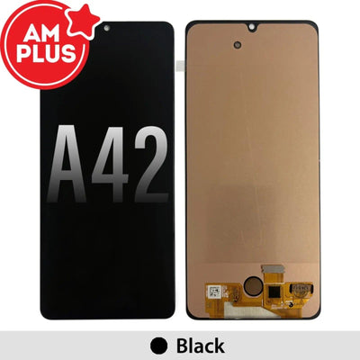 AMPLUS OLED Screen Replacement Digitizer with Frame for Samsung Galaxy A42 5G A426 - Black - MyMobile