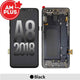 AMPLUS OLED Screen Replacement Digitizer with Frame for Samsung Galaxy A8 (2018) A530F-Black