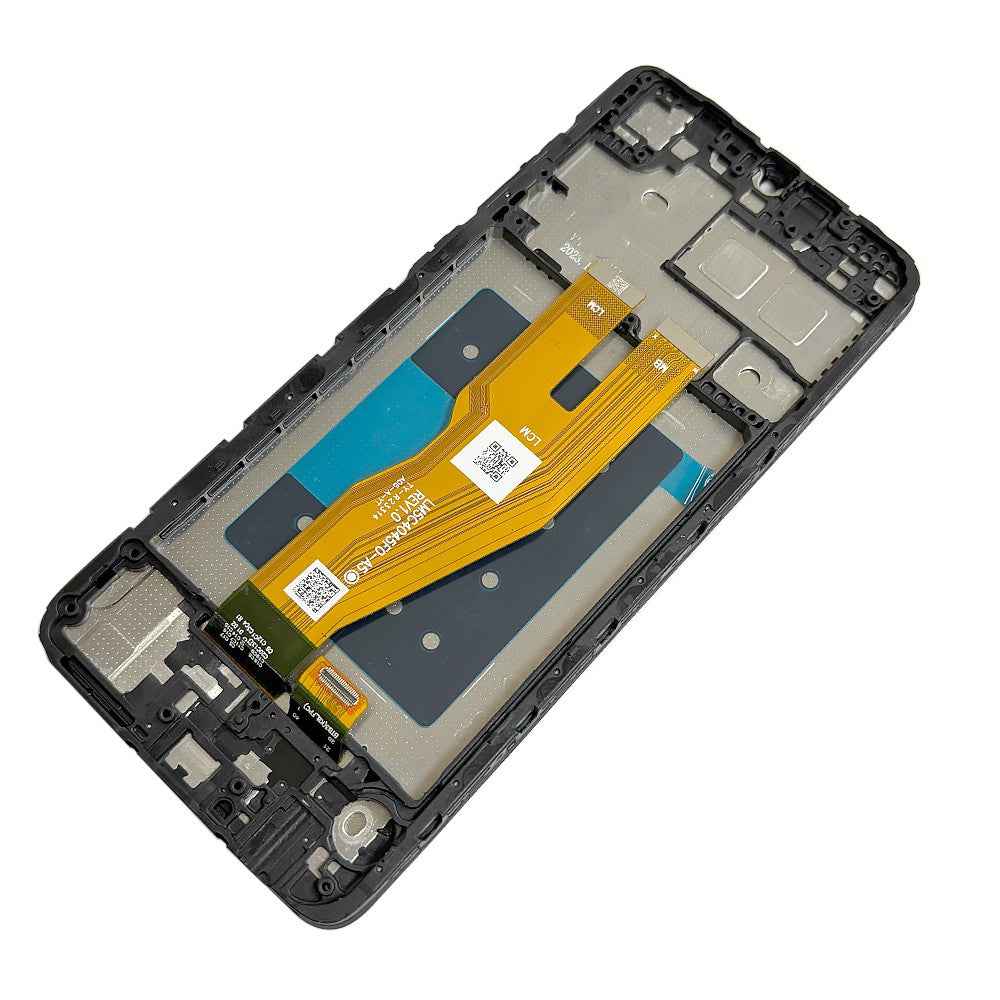AMPLUS LCD Screen Replacement Digitizer with Frame for Samsung Galaxy A05 A055F-Black