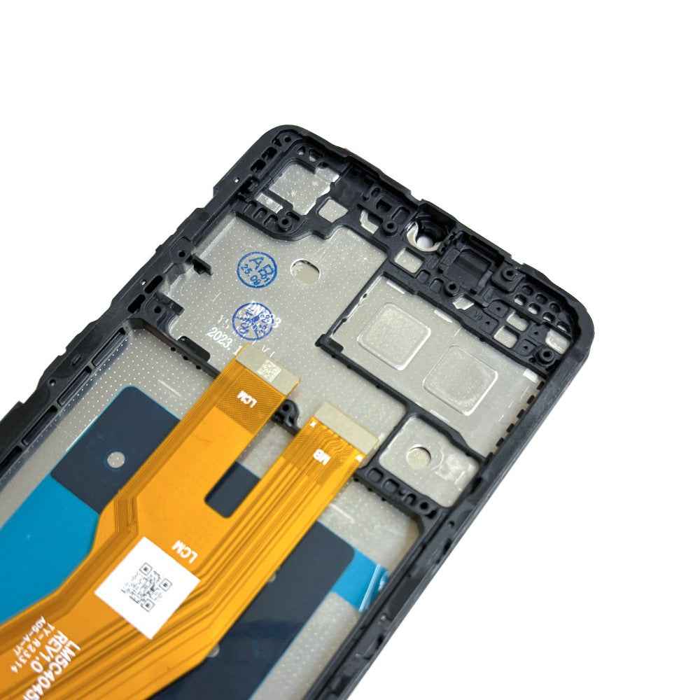 AMPLUS LCD Screen Replacement Digitizer with Frame for Samsung Galaxy A05 A055F-Black