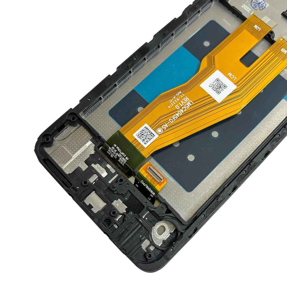 AMPLUS LCD Screen Replacement Digitizer with Frame for Samsung Galaxy A05 A055F-Black