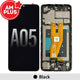 AMPLUS LCD Screen Replacement Digitizer with Frame for Samsung Galaxy A05 A055F-Black