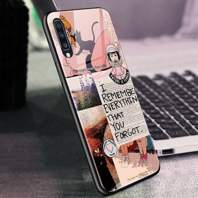 Anti - drop nostalgic illustration mobile phone case For Samsung Galaxy A series - MyMobile