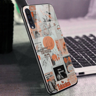 Anti - drop nostalgic illustration mobile phone case For Samsung Galaxy A series - MyMobile