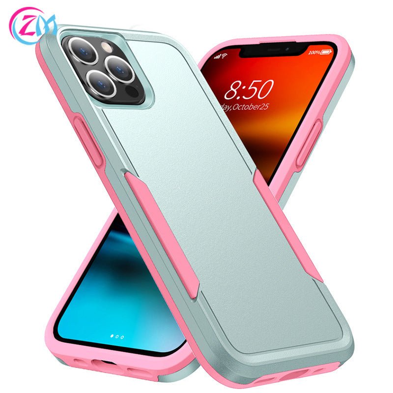 Anti - fall Anti - seismic Silicone All - inclusive Frosted Phone Case For iPhone 15 - MyMobile