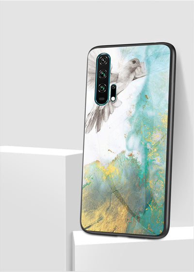 Anti - fall marble mobile phone case For Honor 20 Pro - MyMobile