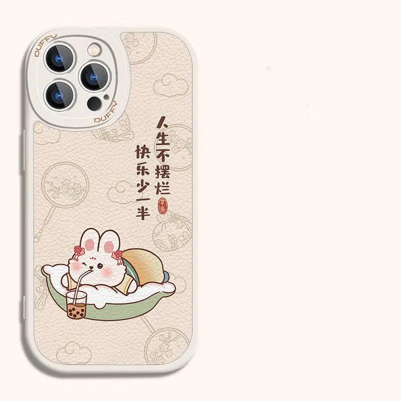 Antique Rabbit China - Chic Mobile Phone Case For iPhone 14 - MyMobile