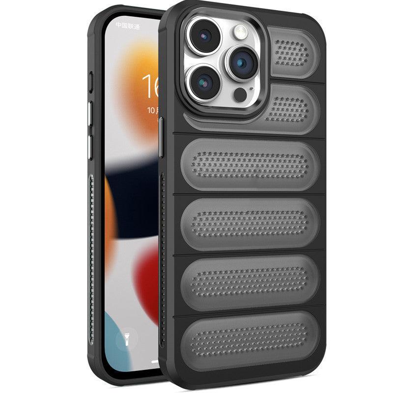 Applicable 15 Cooling Grid Phone Case For iPhone 12, 13, 14, 15 - MyMobile