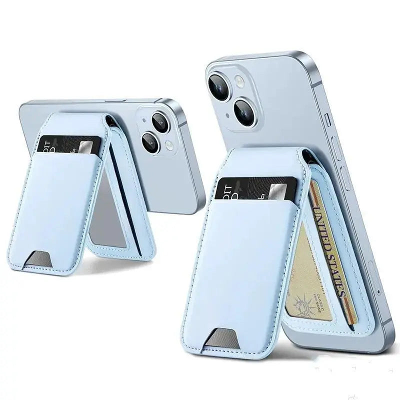 Applicable Mobile Phone Magnetic Back Sticker Card Holder - MyMobile