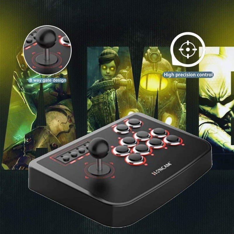 Arcade Gamepad Joystick Fighting Stick For PS4 PS3 Switch PC Plug And Play Street Fighting Feeling Rocker Game Controller - MyMobile