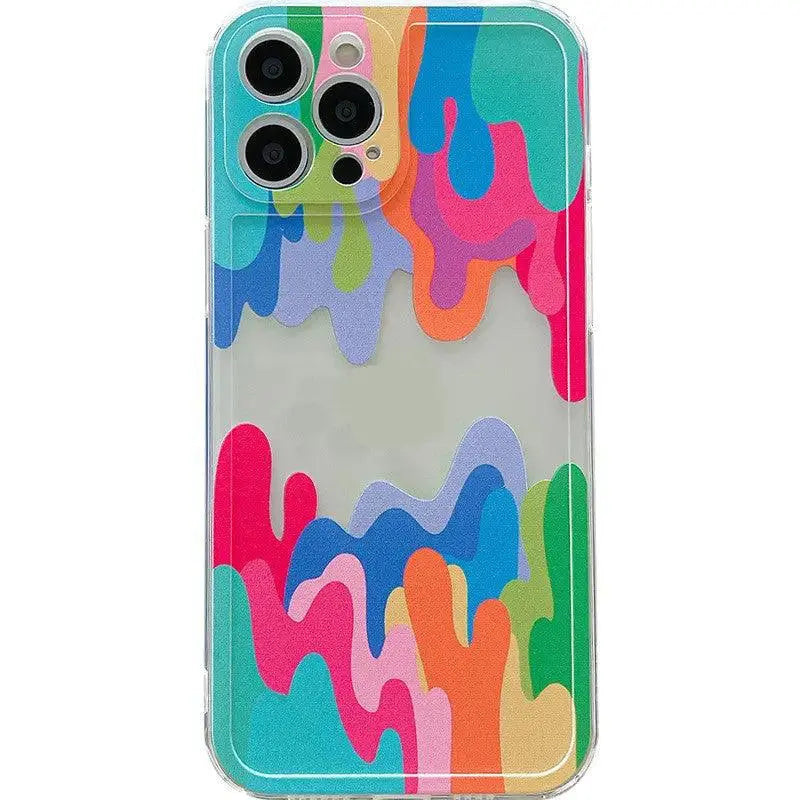 Art Painted Mobile Phone Case Silicone Transparent - MyMobile