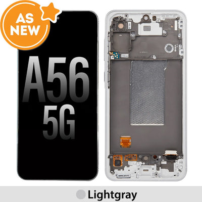 AS NEW-Samsung Galaxy A56 5G A566B OLED Screen Replacement with Frame -Lightgray