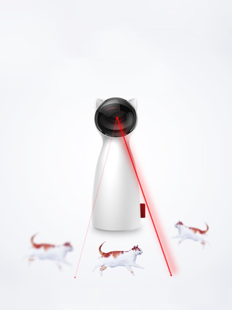 Automatic Cat Toys Interactive Smart Teasing Pet LED Laser Funny - MyMobile