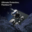 Kinglas Metal Ring HD Tempered Glass Camera Lens Protector Film for Samsung Galaxy S23 Ultra