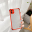 Skin Feel Frosted Mobile Phone Case Fine Hole Four Corners Anti-drop Color Mobile Phone Case - MyMobile