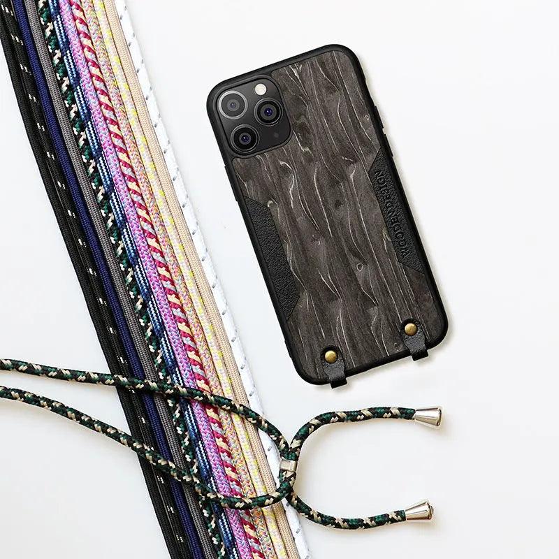 Mobile Phone Case With Protective Fall-proof Lanyard Online Only