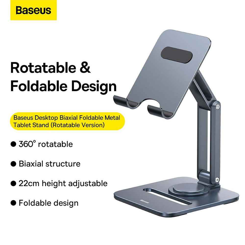 Baseus Desktop Biaxial Foldable Metal Stand For Tablets