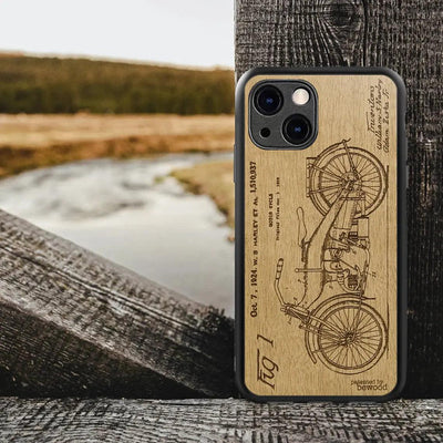 Solid Wood Mobile Phone Glass Case Online Only