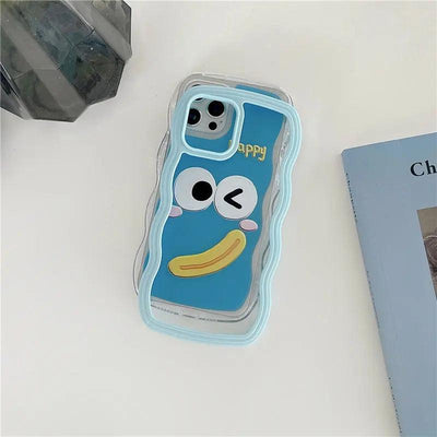 Personalized Funny Funny Expression Mobile Phone Shell Wavy Edge CANON