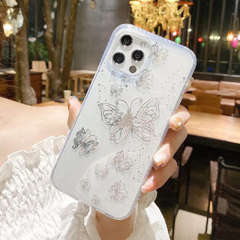 Electroplating Printing Creative Silicone Phone Case - MyMobile