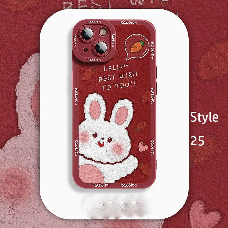 New Silicone Cartoon Mobile Phone Case - MyMobile