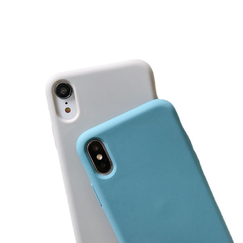 Mobile Phone Shell Frosted Silicone Solid Color Soft Shell Material - MyMobile