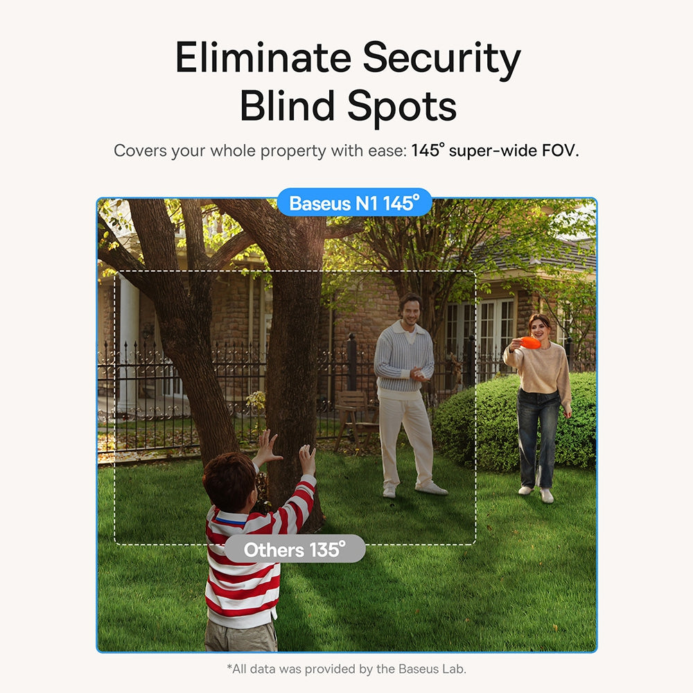 Baseus Security N1 Outdoor Camera 2K 2-Cam Kit