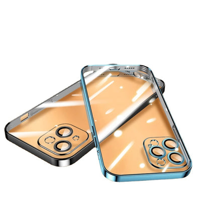 Fine Hole Soft Electroplating All Inclusive Lens Mobile Phone Case - MyMobile