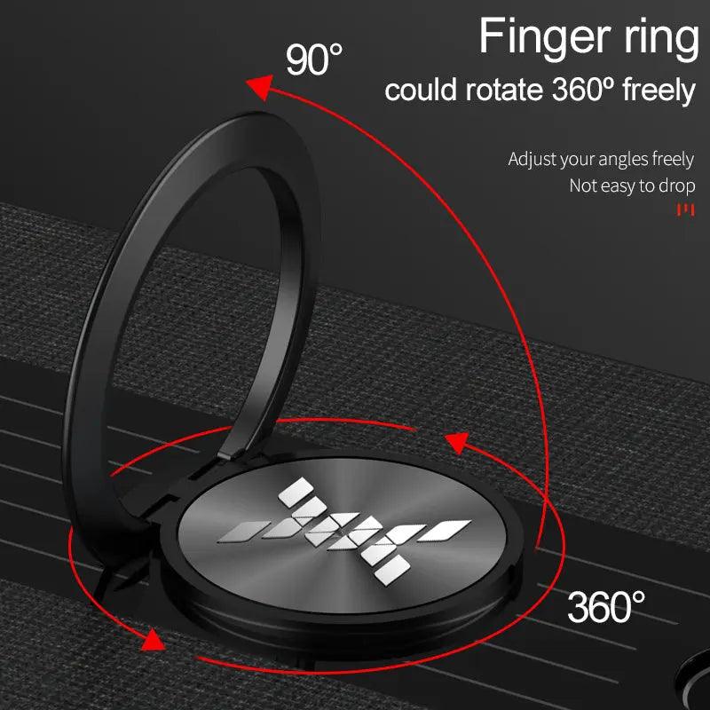 Fabric Ring Type Mobile Phone Case - MyMobile