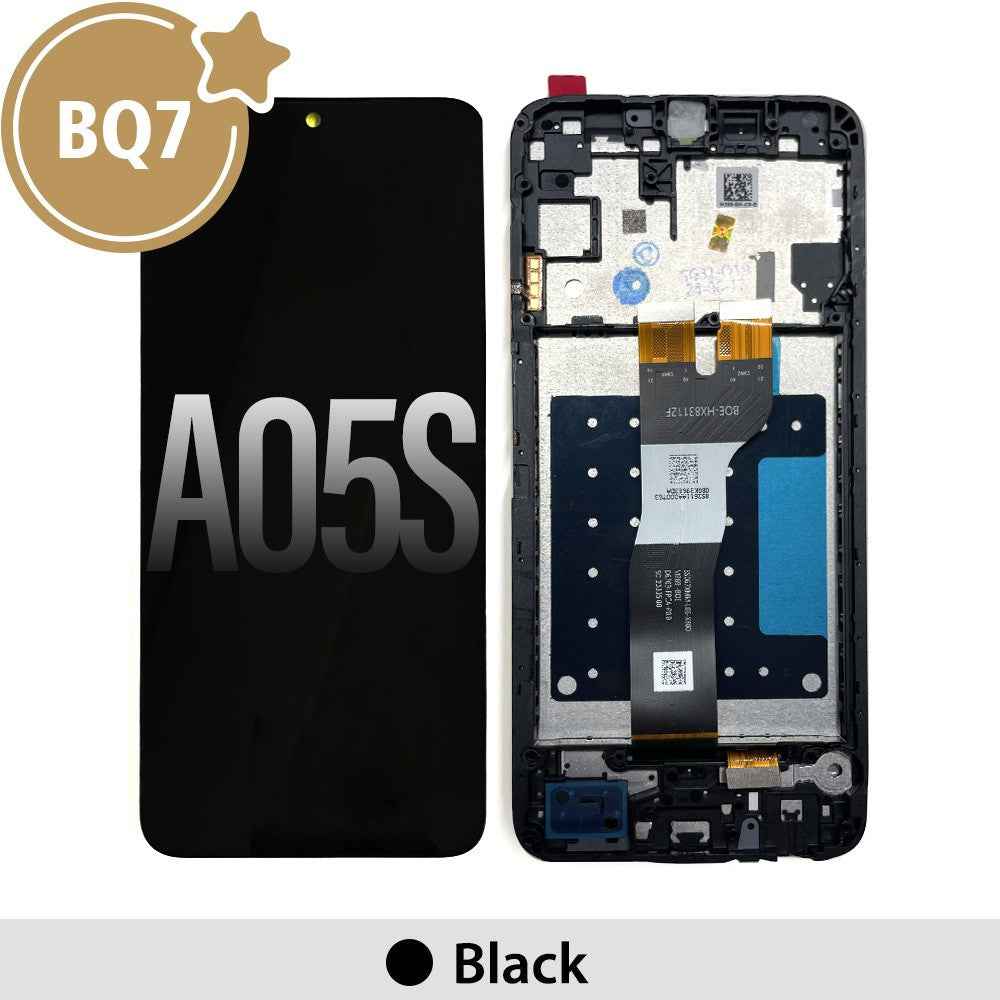 Samsung Galaxy A05S A057F BQ7 LCD Screen Digitizer Replacement with Frame-Black