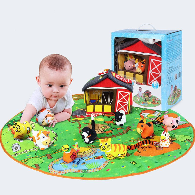 Baby Baby Play Blanket Early Education Animal Toys - MyMobile