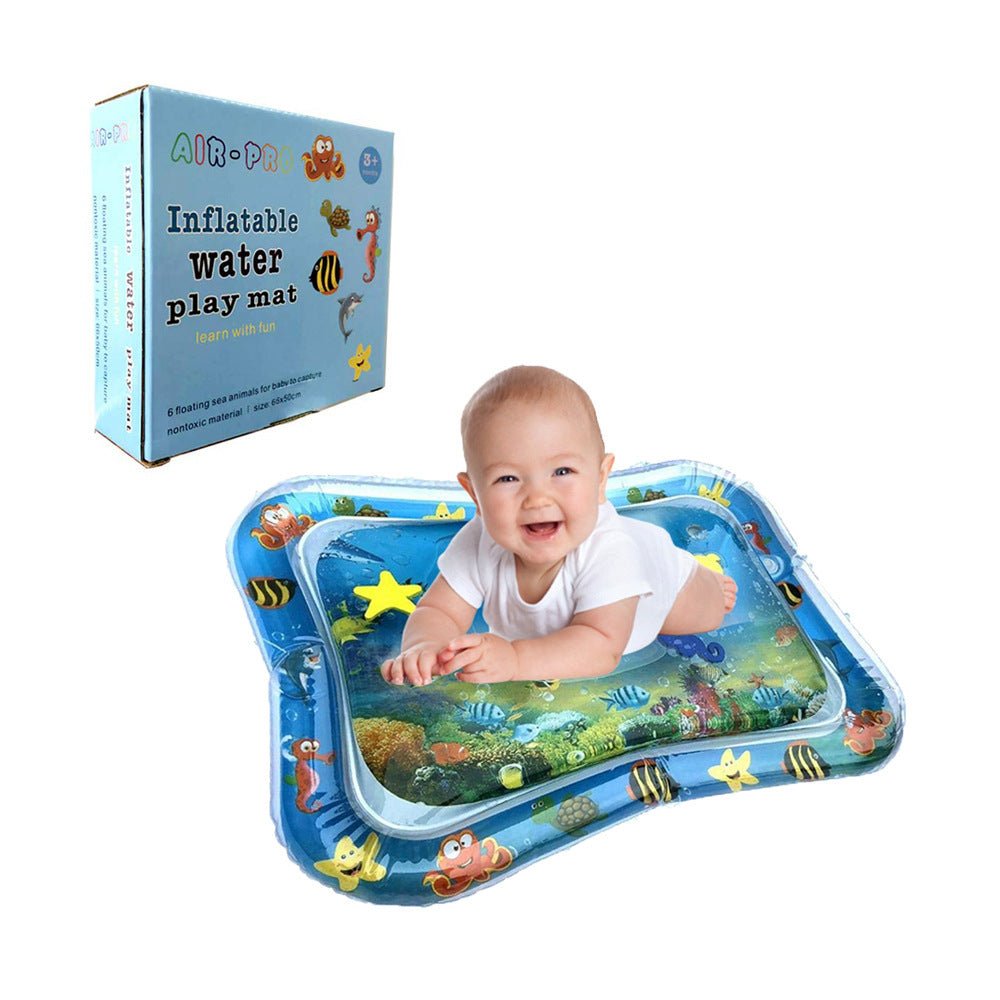 Baby Inflatable Water Mat, Infants Summer Beach Water Mat Patted Pad Water Cushion For Baby Pillows - MyMobile