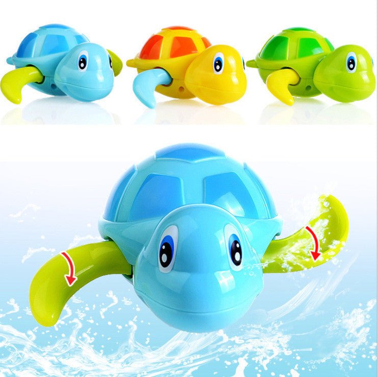 Baby Tortoise Bathroom Toys Baby Bathing In Water Swimming - MyMobile