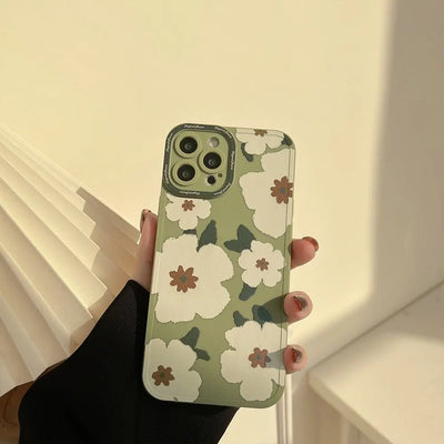 Back Cover Flower Art Applicable Phone Case For iPhone 15 - MyMobile