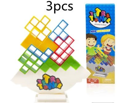 Balance Stacking Board Games Tower Block Toys For Family Parties Travel Games Boys Girl - MyMobile