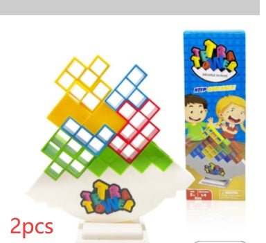 Balance Stacking Board Games Tower Block Toys For Family Parties Travel Games Boys Girl - MyMobile