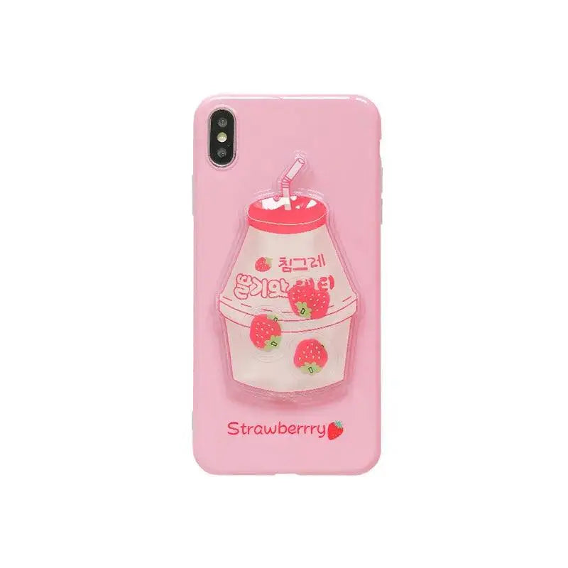 Banana strawberry milk phone case - MyMobile