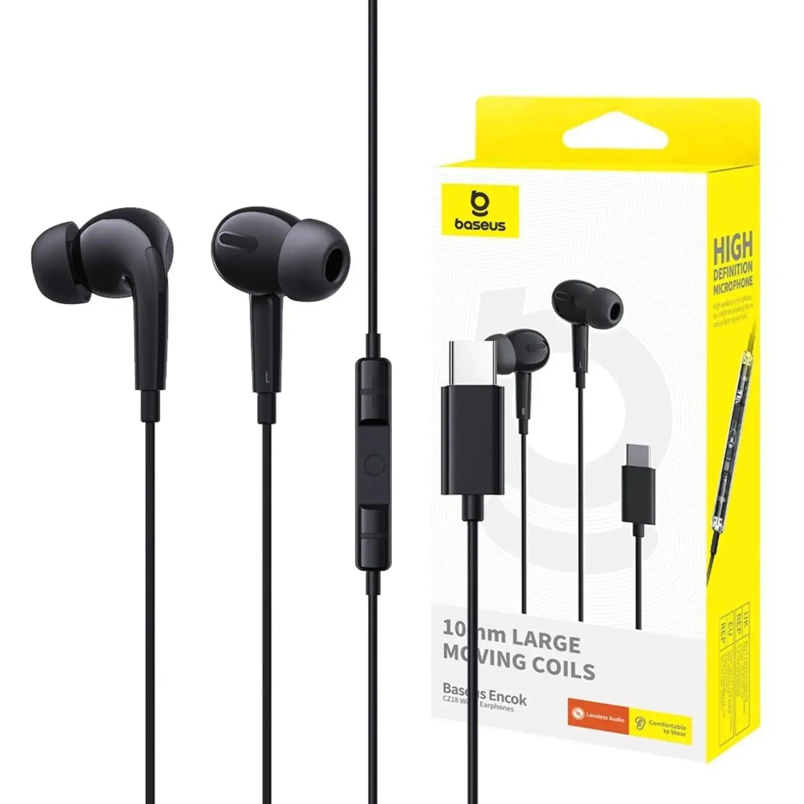 Baseus Encok CZ18 Wired Earphones - MyMobile