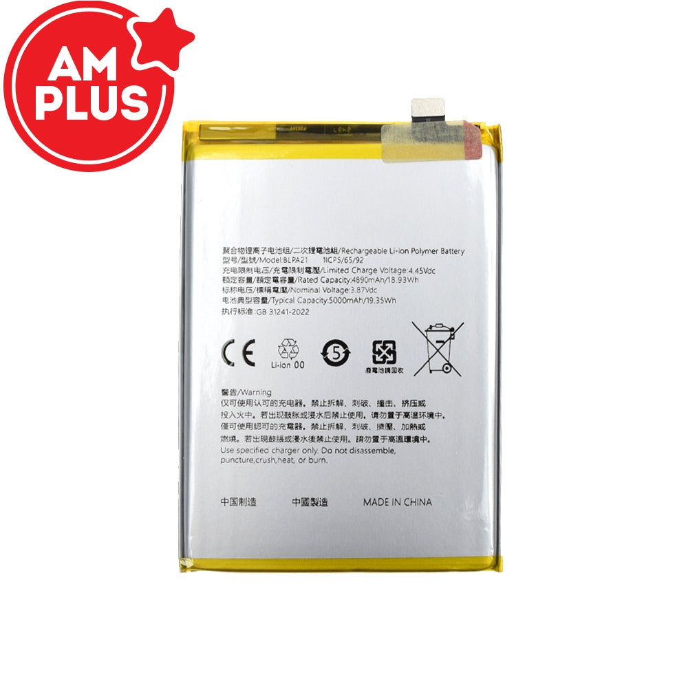 AMPLUS Replacement Battery 4890mAh for OPPO A2m 5G / A2X 5G / A18
