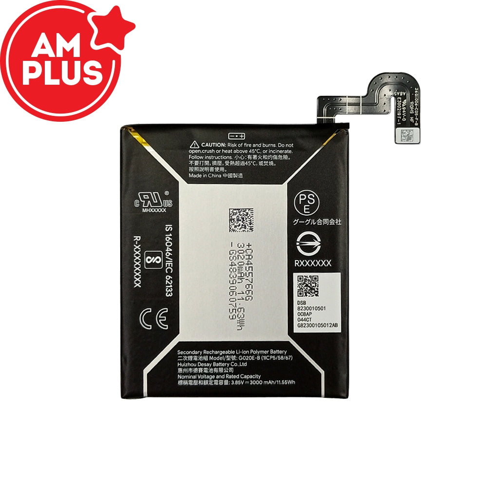 Google Pixel 3a Replacement Battery 3000mAh AMPLUS