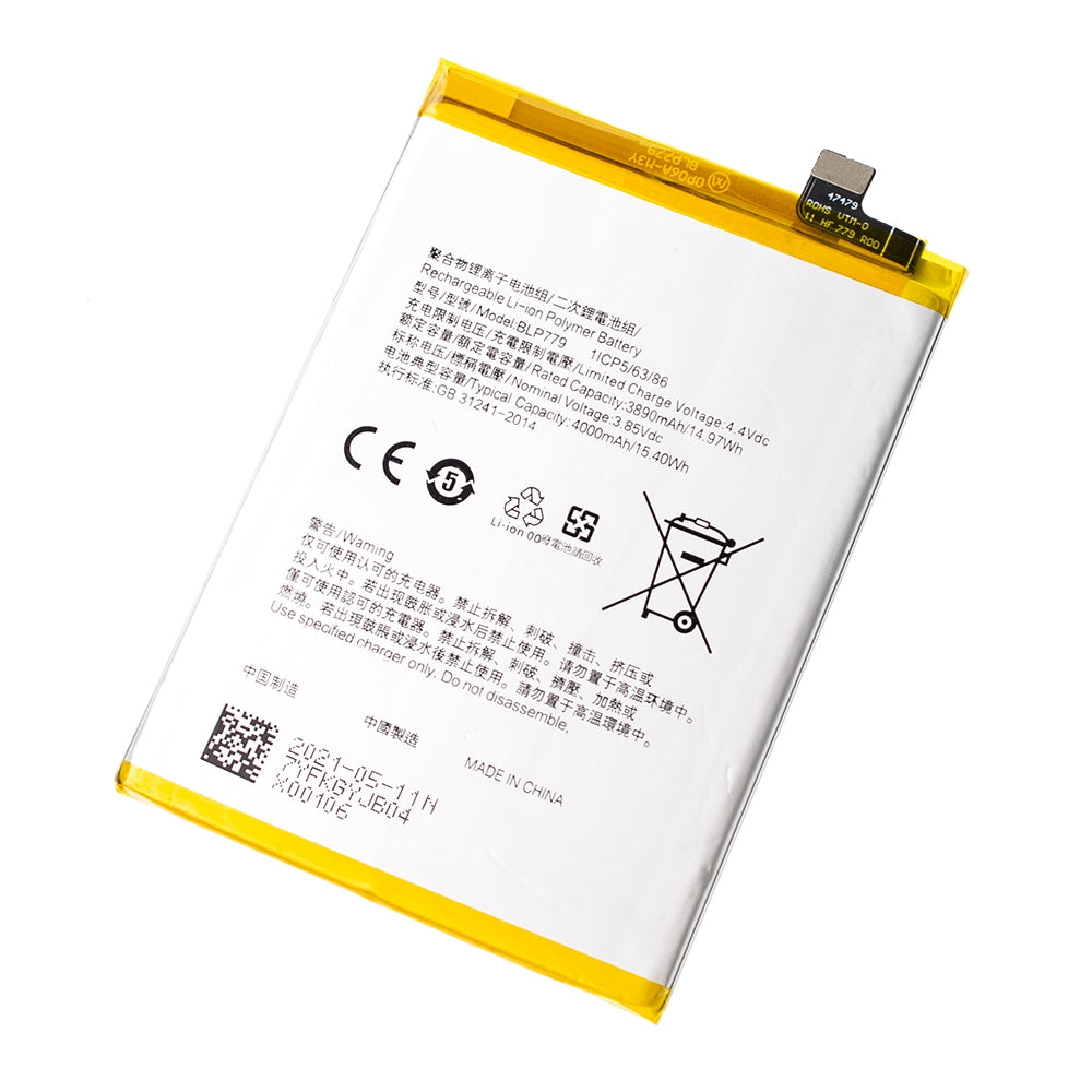 OPPO Reno4 Z 5G / Reno4 F / Reno4 SE 5G / Reno4 Lite / A92S / F17 ProReplacement Battery 3890mAh (AMPLUS)