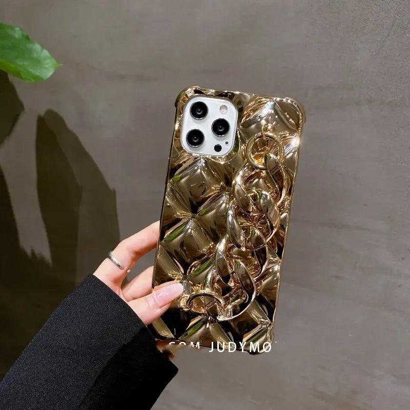 Very Cold Golden Chain Phone Case Online Only