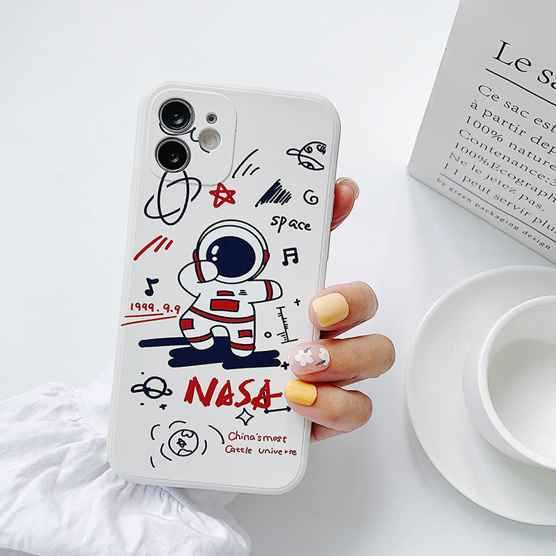 Rear Cover Type Cute Astronaut Mobile Phone Case - MyMobile