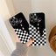 Checkerboard Print Mobile Phone Soft Case Online Only