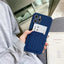 Solid Color Card All-in-one Mobile Phone Case Cover - MyMobile