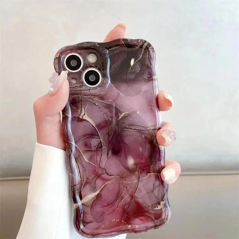 Blooming Marbling Color Drop - resistant Phone Case - MyMobile