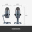 Blue Yeti Nano Premium USB Microphone Nano Grey - MyMobile